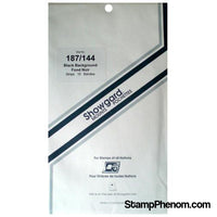 187x144 Showgard Blocks, Strips and Souvenir Sheets (Black)-Mounts & Cutters-Showgard-StampPhenom