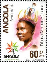 Angola 2010 African Women's Day-Stamps-Angola-StampPhenom