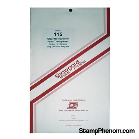 115 Showgard Strips Accomodation Range 264mm (Clear)-Mounts & Cutters-Showgard-StampPhenom