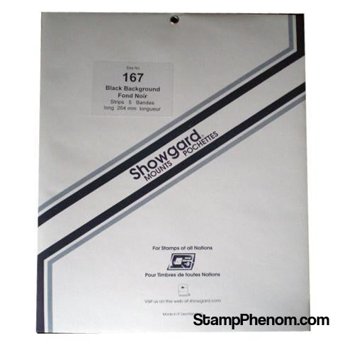 167 Showgard Strips Accomodation Range 264mm (Black)-Mounts & Cutters-Showgard-StampPhenom