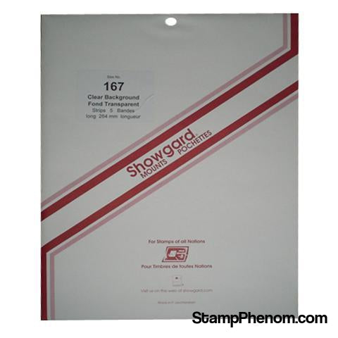 167 Showgard Strips Accomodation Range 264mm (Clear)-Mounts & Cutters-Showgard-StampPhenom