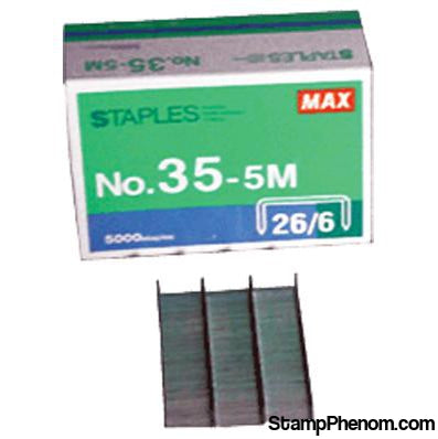 1/4" Standard Staple, 5000 qty.-Shop Accessories-Max USA Corp-StampPhenom