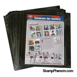 Mint Sheet Pages Only, Pkg. of 13 (1 pocket)-Mint Sheets & Album-Supersafe-StampPhenom
