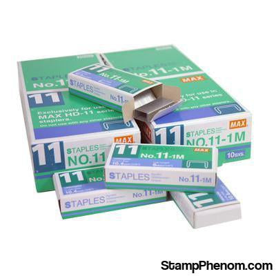 #11 Mini Staples 1000-Shop Accessories-Max USA Corp-StampPhenom