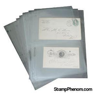 2 Pocket Archival Polyproplyene Pages, Clear-Binders & Sheets-Supersafe-StampPhenom