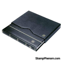 Premium Stock Books with 32 Black Pages (Green)-Stockbooks-Lighthouse-StampPhenom