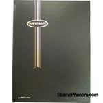 Supersafe Stockbook - 16 White Pages (Black)-Stockbooks-Supersafe-StampPhenom
