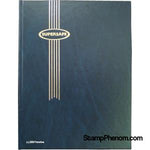 Supersafe Stockbook - 32 Black Pages (Blue)-Stockbooks-Supersafe-StampPhenom
