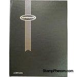 Supersafe Stockbook - 64 Black Pages (Black Padded Cover)-Stockbooks-Supersafe-StampPhenom