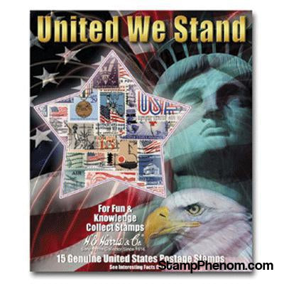 United We Stand Collection-Stamp Packets-HE Harris & Co-StampPhenom
