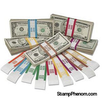 Currency Straps $5000 - Brown-Coin Wrappers & Tools-MMF-StampPhenom
