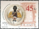 Angola 2002 Friendship Angola-Italy - Antonio Manuel, Prince of N'Funta, Ambassador of Congo in Rome-Stamps-Angola-StampPhenom