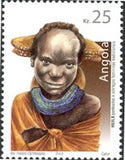 Angola 2003 Traditional Ornaments and Haircuts for Women-Stamps-Angola-StampPhenom