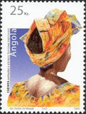Angola 2003 Traditional Ornaments and Haircuts for Women-Stamps-Angola-StampPhenom