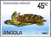 Angola 2007 Marine Turtles-Stamps-Angola-StampPhenom