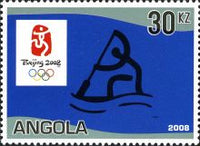 Angola 2008 Olympic Games - Beijing-Stamps-Angola-StampPhenom