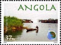 Angola 2008 Rivers-Stamps-Angola-StampPhenom