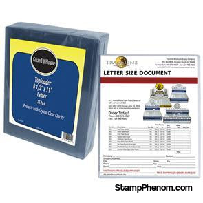 Letter Size Toploader - 8 1/2x11-Toploaders-Guardhouse-StampPhenom