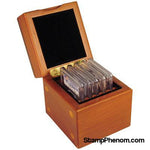 Wood Display Box (The Mini) - 5 NGC or PCGS slabs-Display Boxes for Certified Coins-Guardhouse-StampPhenom