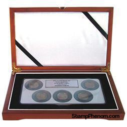 Wood NGC Box - 1 Multi Slab-Display Boxes for Certified Coins-Guardhouse-StampPhenom