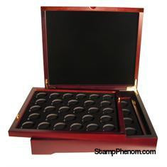 Guardhouse Wood Two Tray Box-Display Boxes for Certified Coins-Guardhouse-StampPhenom