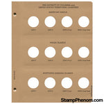 Statehood Quarters DC & Territories with proof Replacement Page 2-Dansco Coin Albums-Dansco-StampPhenom