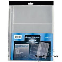 Guardhouse Shield 3 Pocket Archival (10 pack) Polypropylene Pages-Notebook Pages & Binders-Guardhouse-StampPhenom