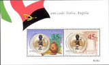Angola 2002 Friendship Angola-Italy - Antonio Manuel, Prince of N'Funta, Ambassador of Congo in Rome-Stamps-Angola-StampPhenom