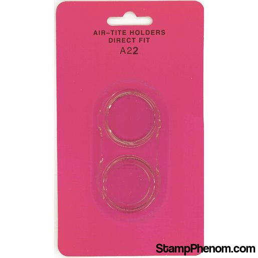 Air Tite 22mm Direct Fit Retail Packs - 1/4 oz. Gold Eagle-Air-Tite Holders-Air Tite-StampPhenom