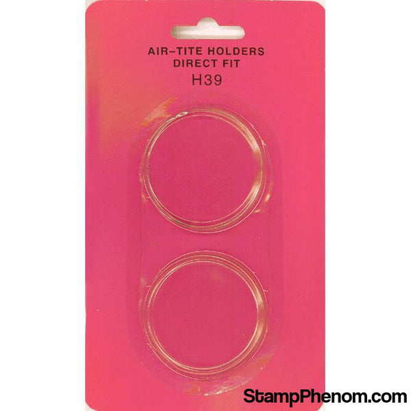 Air Tite 39mm Direct Fit Retail Packs-Air-Tite Holders-Air Tite-StampPhenom