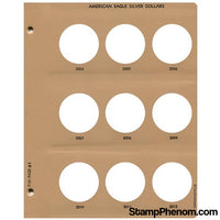 American Eagle Silver Dollars Replacement Page 3-Dansco Coin Albums-Dansco-StampPhenom