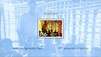Angola 2009 87th Anniversary of the Birthday of Antonio Agostinho Neto-Stamps-Angola-StampPhenom