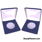 Y-65 Velvet Display Box-Display Boxes for Round Coin Holders-OEM-StampPhenom
