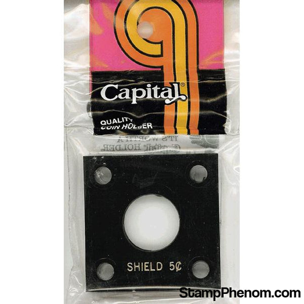 Capital Plastics 144 Coin Holder - Shield-Capital Plastics Holders & Capsules-Capital Plastics-StampPhenom