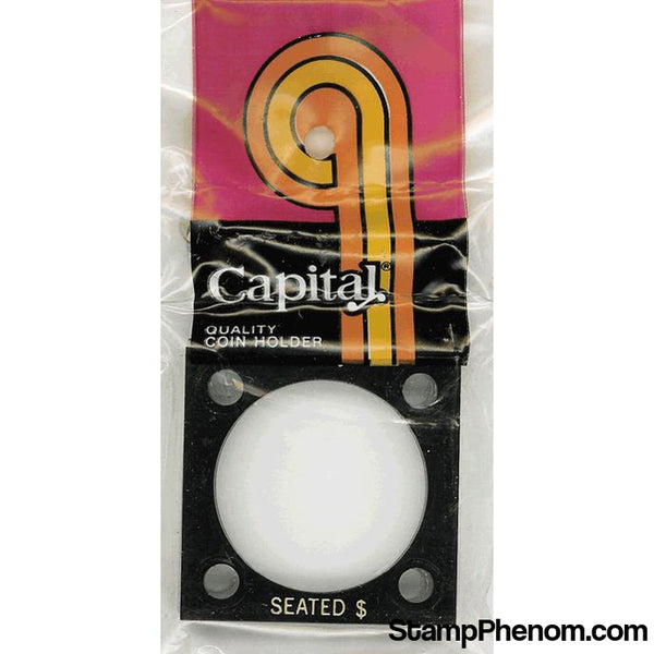 Capital Plastics 144 Coin Holder - Seated $-Capital Plastics Holders & Capsules-Capital Plastics-StampPhenom