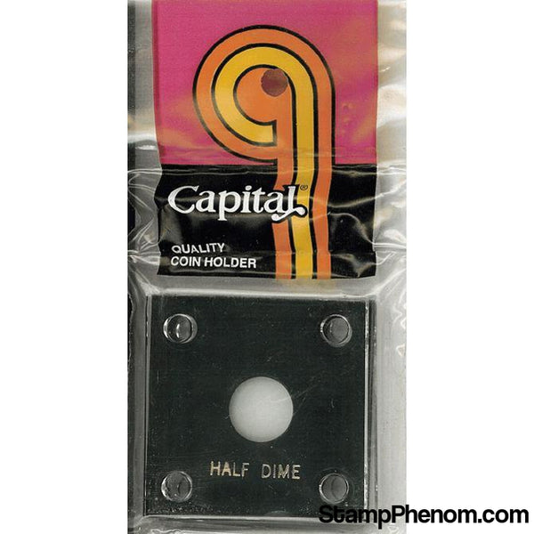 Capital Plastics 144 Coin Holder - Half Dime-Capital Plastics Holders & Capsules-Capital Plastics-StampPhenom