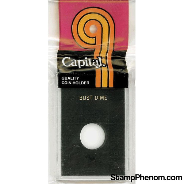 Capital Plastics Caps Coin Holder - Bust 10c-Capital Plastics Holders & Capsules-Capital Plastics-StampPhenom