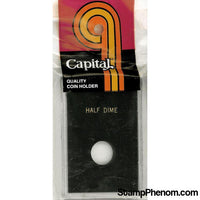 Capital Plastics Caps Coin Holder - Half Dime-Capital Plastics Holders & Capsules-Capital Plastics-StampPhenom