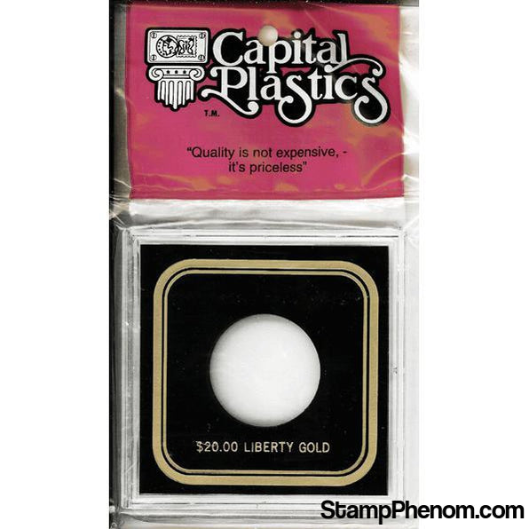Capital Plastics VPX Coin Holder - Liberty 20 Dollar Gold-Capital Plastics Holders & Capsules-Capital Plastics-StampPhenom