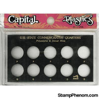 U.S. State Quarters / No Year Specified-Capital Plastics Holders & Capsules-Capital Plastics-StampPhenom