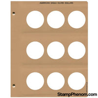 American Eagle Silver Dollars Replacement Page 4-Dansco Coin Albums-Dansco-StampPhenom