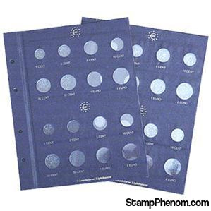 Euro Coin Pages-Lighthouse Albums & Folders-Lighthouse-StampPhenom
