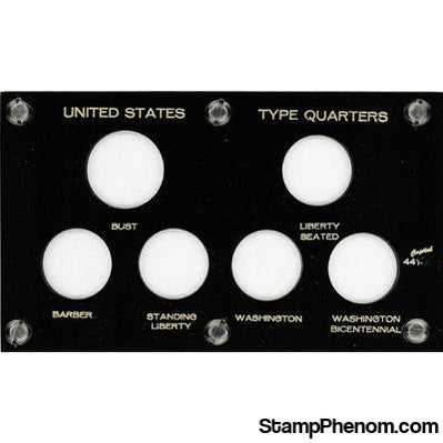 U.S. Type Quarters - Pre 29 Bust-Capital Plastics Holders & Capsules-Capital Plastics-StampPhenom