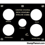 U.S. 20th Century Type Dollar Coins-Capital Plastics Holders & Capsules-Capital Plastics-StampPhenom