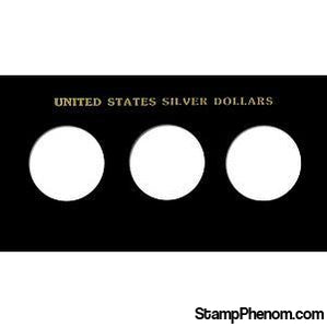 U.S. Silver Dollars (No Dates)(slots 3)-Capital Plastics Holders & Capsules-Capital Plastics-StampPhenom
