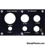 Gold Coins of Mexico (50, 20, 10, 5, 2.5, 2 Peso)-Capital Plastics Holders & Capsules-Capital Plastics-StampPhenom