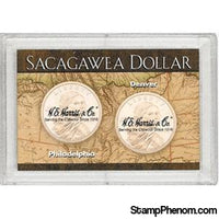 Sacagawea P&D Frosty Case-Coin Holders & Capsules-HE Harris & Co-StampPhenom