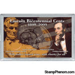 Abe Lincoln Bicentential Frosty Case 5 Hole-Coin Holders & Capsules-HE Harris & Co-StampPhenom