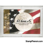 American Silver Eagle Frosty Case with Flag-Coin Holders & Capsules-HE Harris & Co-StampPhenom