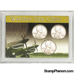 Steel Cent Holder, Flying Tigers Frosty Case-Coin Holders & Capsules-HE Harris & Co-StampPhenom